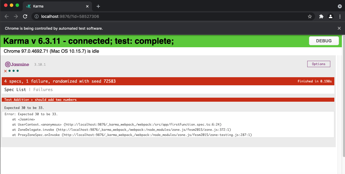 Angular Unit Testing