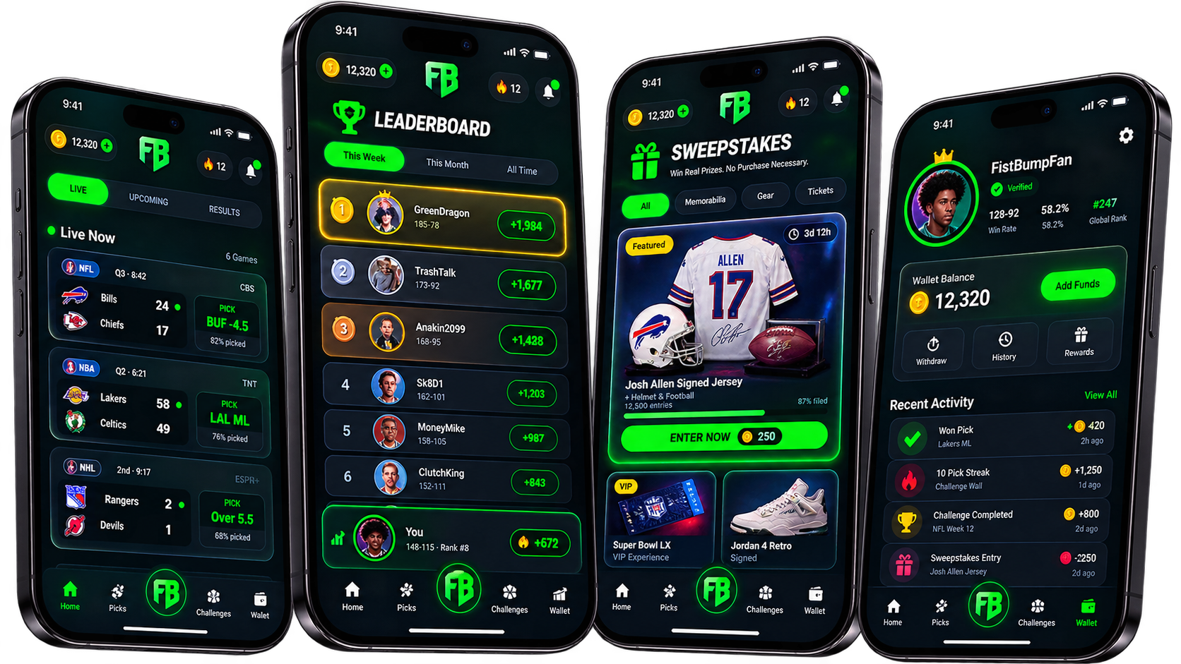 Peer-to-Peer Social Sports Competition & Rewards Platform