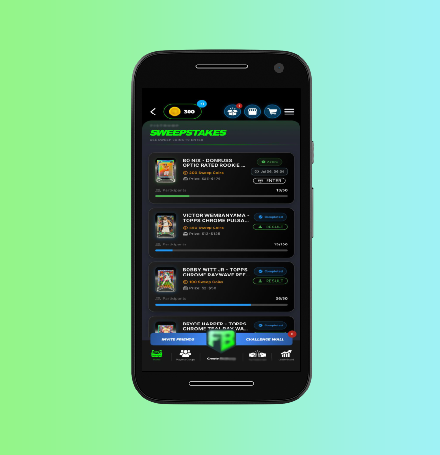 Peer-to-Peer Social Sports Competition & Rewards Platform